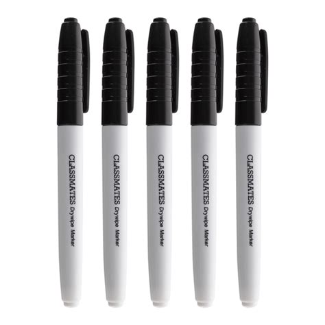 G1201157 - Classmates Whiteboard Marker Black, Bullet Tip - Pack of 100 | GLS Educational Supplies