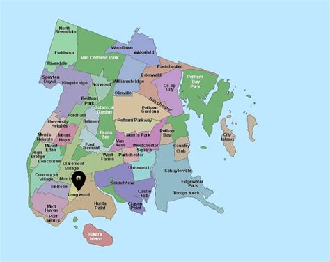 South Bronx Map