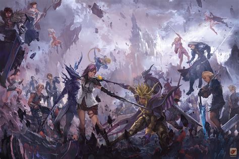 final fantasy #4k wallpaper (4961x3307) Final Fantasy Logo, Final ...