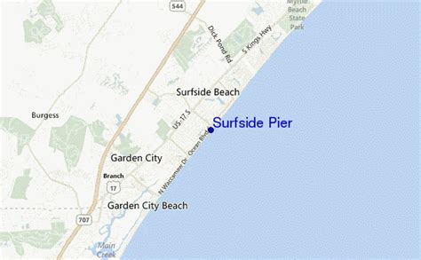 Surfside Pier Surf Forecast and Surf Reports (Carolina South, USA)