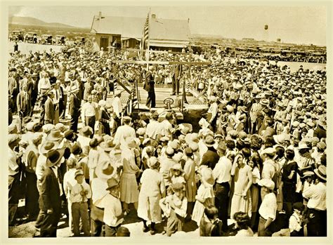 Charles Lindbergh Visits Lordsburg New Mexico | New mexico history, New ...