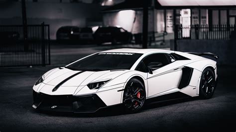 Download White Car Lamborghini Vehicle Lamborghini Aventador LP 700-4 ...