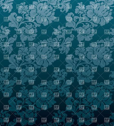 Blue Floral Victorian Wallpapers on WallpaperDog