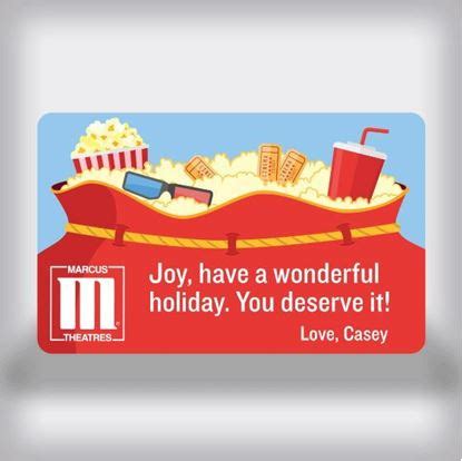 Marcus Theatres. Personalized Gift Cards