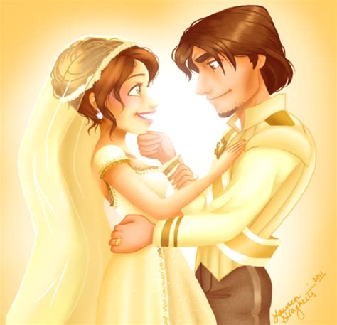 Rapunzel and Flynn's wedding - Disney Princess Photo (24609444) - Fanpop