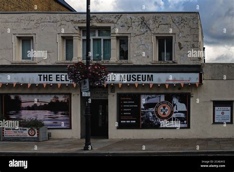 Frontage of the Eel Pie Island Museum, Twickenham, England Stock Photo ...