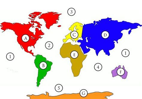 [42+] Continents And Oceans Fill In Blank Map Blank World Map Continents And Oceans Labeling ...