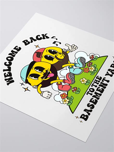 The Basement Yard Bestie Sticker | Joe Santagato