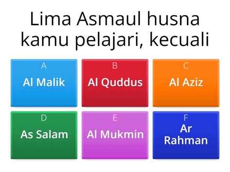 Penilaian Sumatif - Quiz