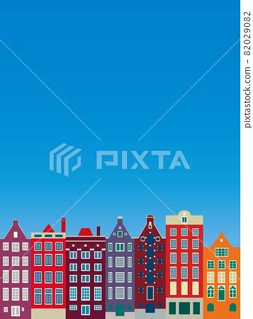 Amsterdam amsterdam netherlands - Stock Illustration [82029082] - PIXTA