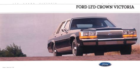 1988 Ford Crown Victoria brochure