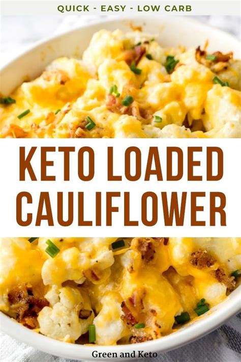 Best 21 Keto Loaded Cauliflower - Best Recipes Ideas and Collections