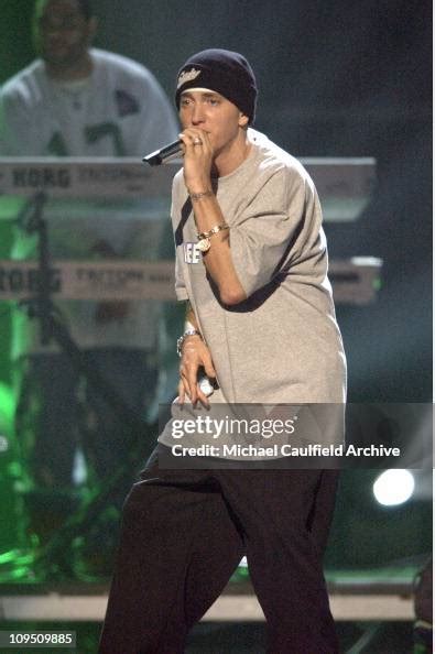 Eminem during The 45th Annual GRAMMY Awards - Show at Madison Square ...