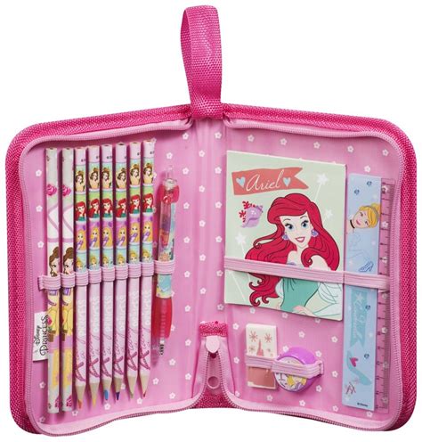 Disney Princess Princesses 38-parts Triple Filled Pencil Case School Set | ubicaciondepersonas ...