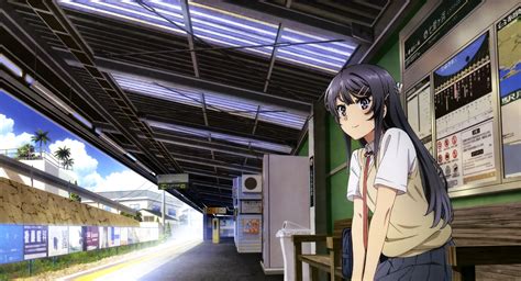 1080P, Mai Sakurajima, Rascal Does Not Dream of Bunny Girl Senpai, Anime HD Wallpaper