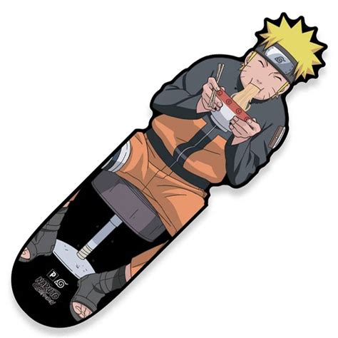 Primitive Skateboarding X Naruto 'Naruto Ramen' CNC Cruiser Skateboard ...