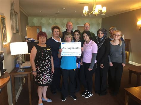 #CaringHeroes – Springwood Care Team - Springhill Care Group Lancashire Springhill, Care Team ...