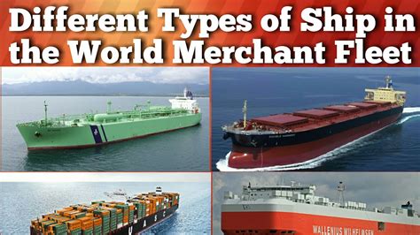 Types Of Merchant Ships - Design Talk