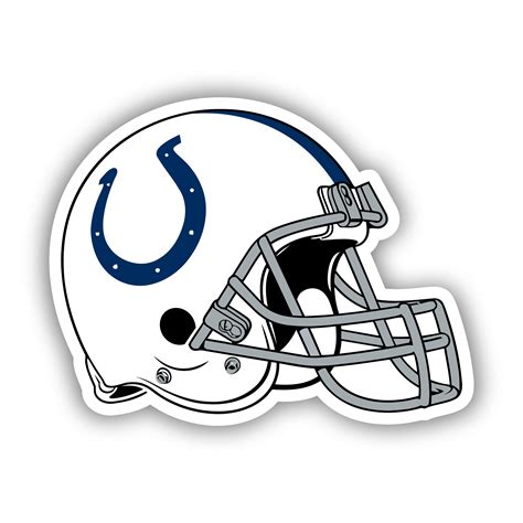 Indianapolis Colts – Helmet – Temporary Tattoo – Biggest Decal Shop