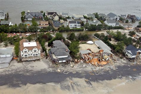 Damage from Hurricane Sandy