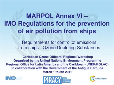 PPT - MARPOL Annex VI – IMO Regulations for the prevention of air ...