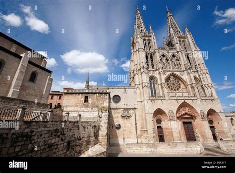 Gothic Cathedral of Burgos, Spain Stock Photo - Alamy