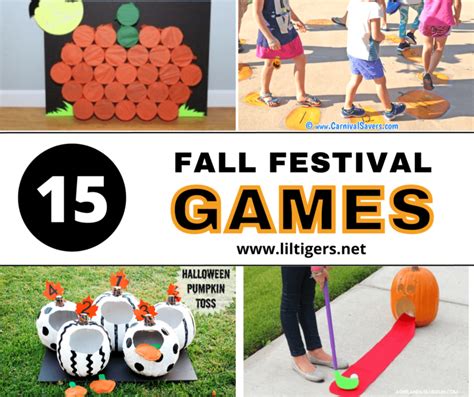 45 Best Fall Festival Games Ideas - Lil Tigers Lil Tigers