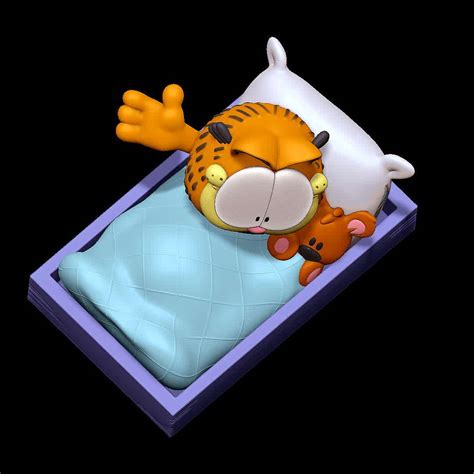 CO3D - Garfield in Bed