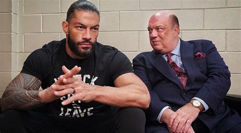 Paul Heyman Comments On A Possible Roman Reigns vs. The Rock Match ...