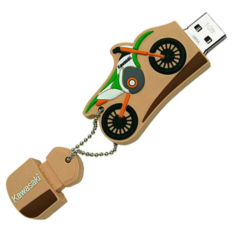 Custom Shaped 2D Rubber USB Drive - Premium USB