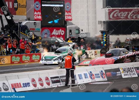 2012 Winternationals John Force Funny Car. Editorial Photo - Image of ...