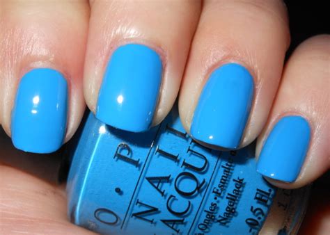 Imperfectly Painted: OPI Ogre The Top Blue