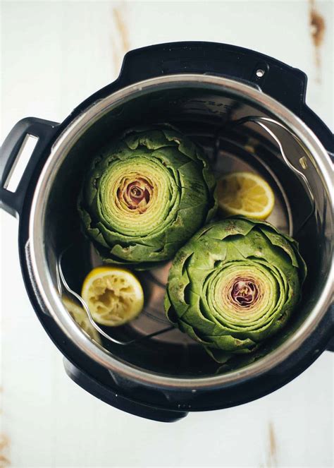 Instant Pot Steamed Artichokes