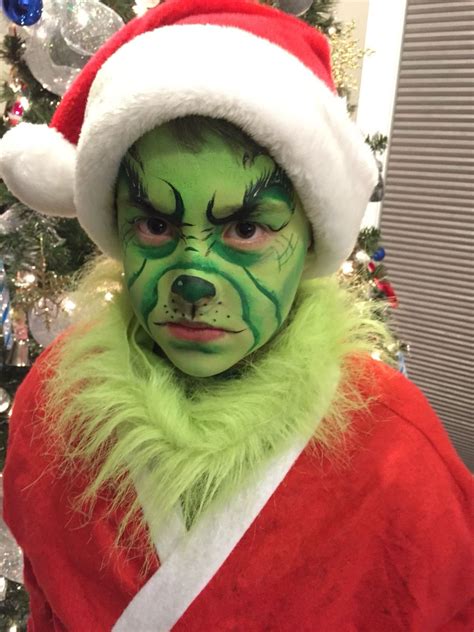 Grinch Makeup Kid | Makeupview.co