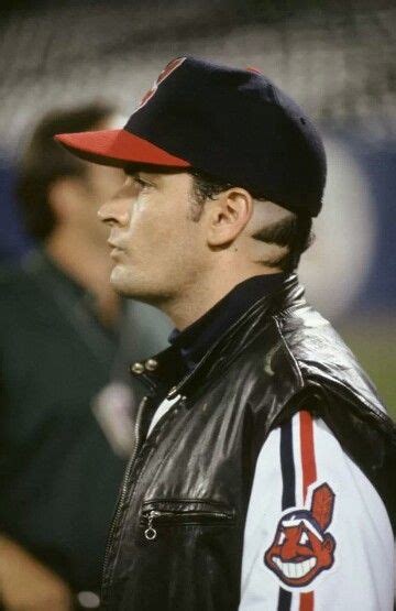 Ricky "Wild Thing" Vaughn. | Wild thing haircut, Charlie sheen, Wild thing major league