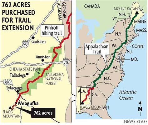 Conservation Fund buys 762 acres to connect Alabama's Pinhoti Trail with Flagg Mountain - al.com