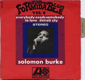 Solomon Burke - Everybody Needs Somebody To Love / Detroit City (Vinyl ...