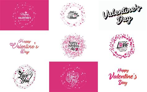 Pink October logo with hearts and calligraphy lettering isolated on white 18714158 Vector Art at ...