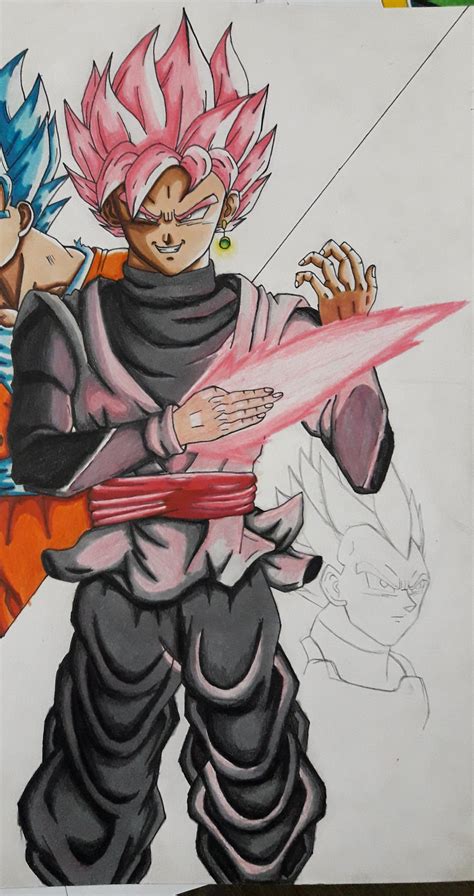 Finally done drawing goku black! How is it? [Fanart) : r/Dragonballsuper