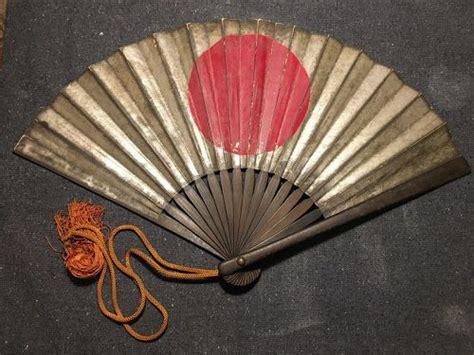 Japanese war fan in Iron. Signed (item #1436099)