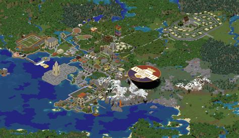 So this is my survival world I worked on for 2 years. Opinions or ideas? : r/Minecraft