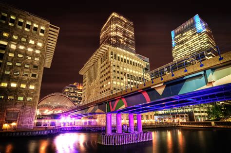 Canary Wharf at Night | London, England - Sumfinity