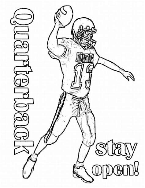 Football Coloring Pages for Preschoolers | Activity Shelter