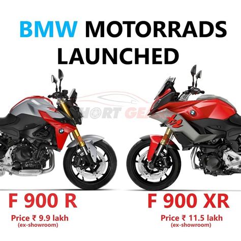 BMW F 900 R and F 900 RX launched in India Today - 895cc inline-twin ...