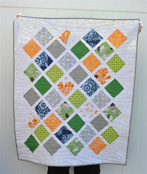 Jungle Lattice: Free Baby Quilt Pattern | Craft Buds