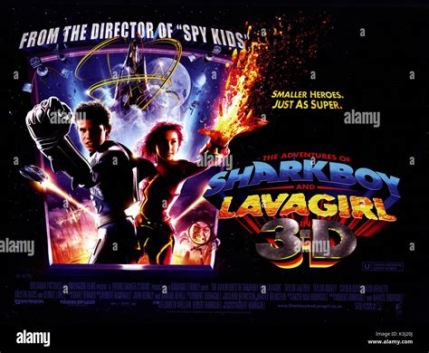 THE ADVENTURES OF SHARKBOY AND LAVAGIRL 3D Date: 2005 Stock Photo - Alamy