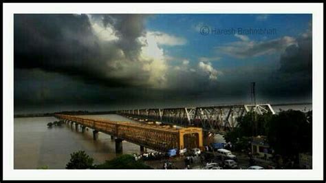 The Golden and the Silver bridge in Bharuch, Gujarat, India ...