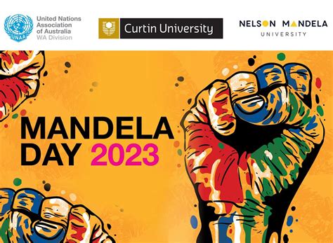 UN International Nelson Mandela Day 2023, Tim Winton Lecture Theatre, Curtin University, Bentley ...