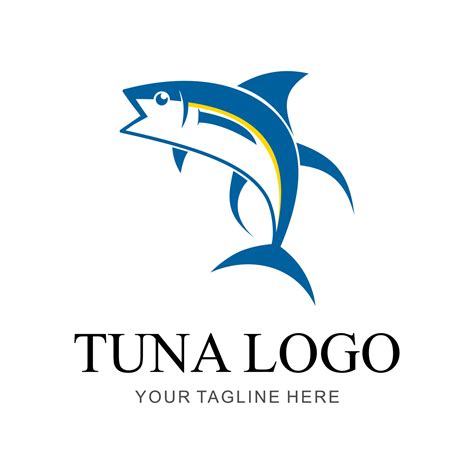 tuna fish logo 8688059 Vector Art at Vecteezy