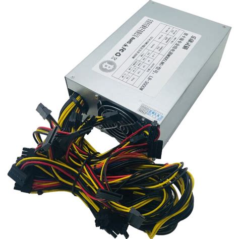 Miner PSU For Multi Channel Graphics Card Power Supply 3000W Mining ...